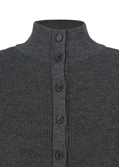 Blocking Button Up Cardigan