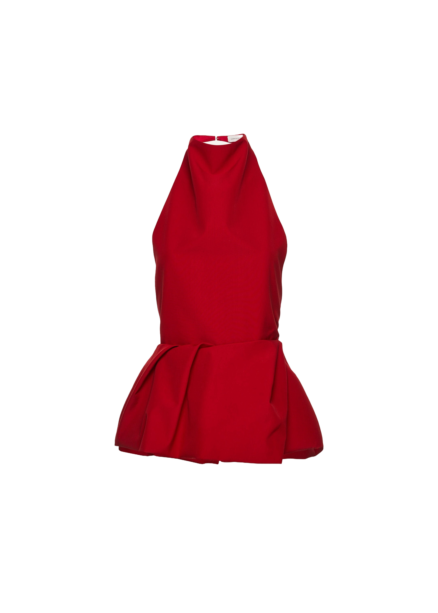 Halter Peplum Top