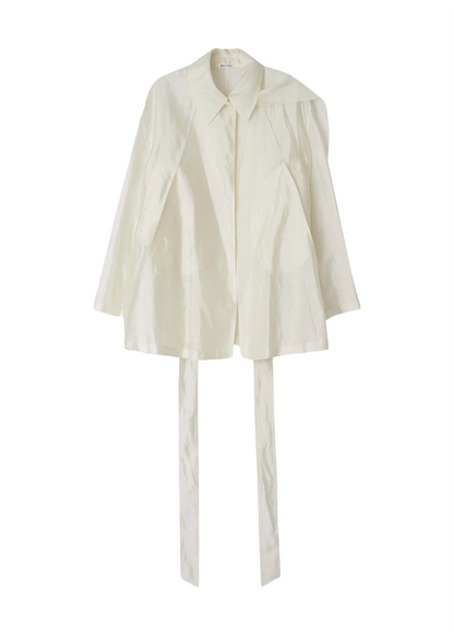 Wide Fit Short Sheer Trench Coat