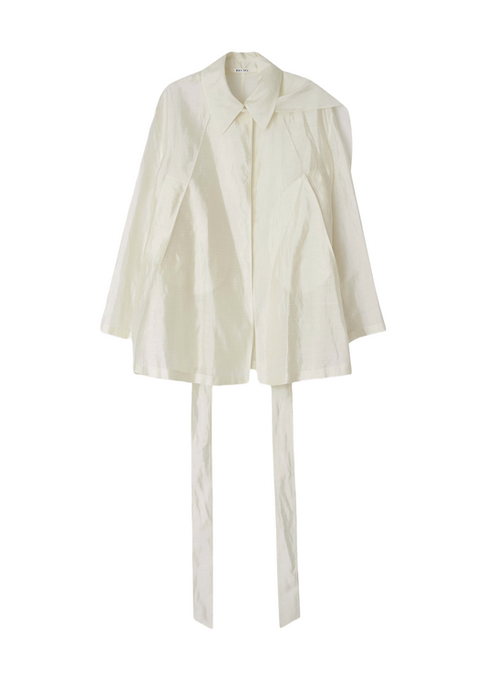Wide Fit Short Sheer Trench Coat