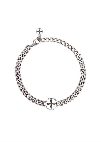 Compass Original Badge Metal Necklace