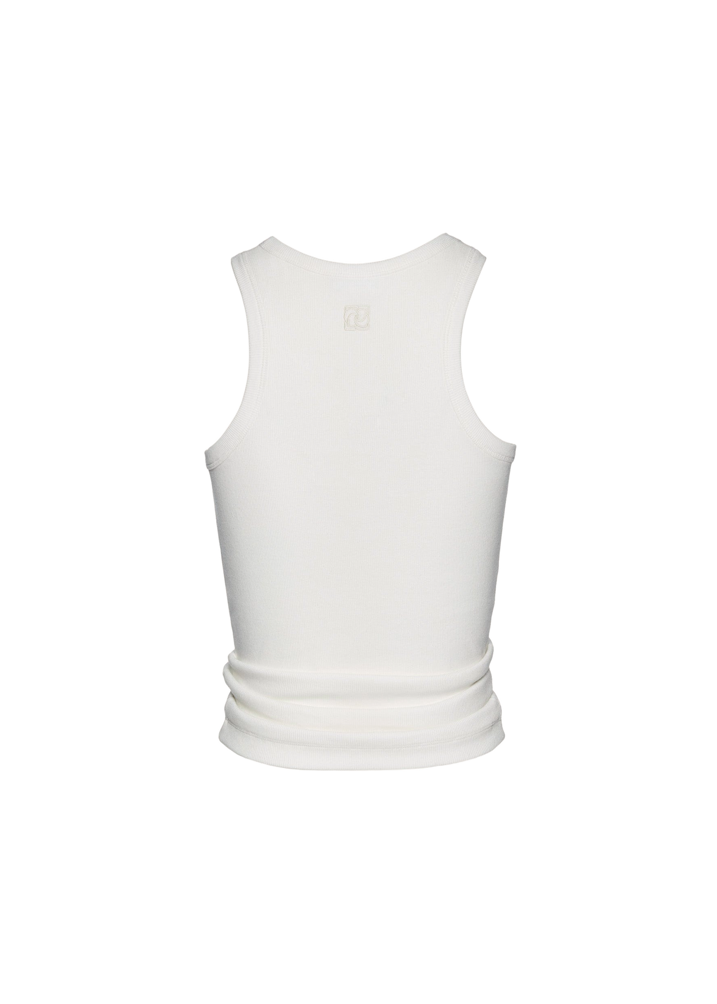 Knotted Ribbed Tank Top
