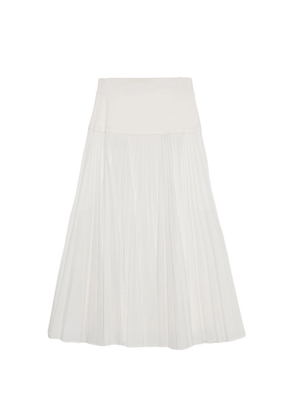 Stella Pleated Midi Skirt