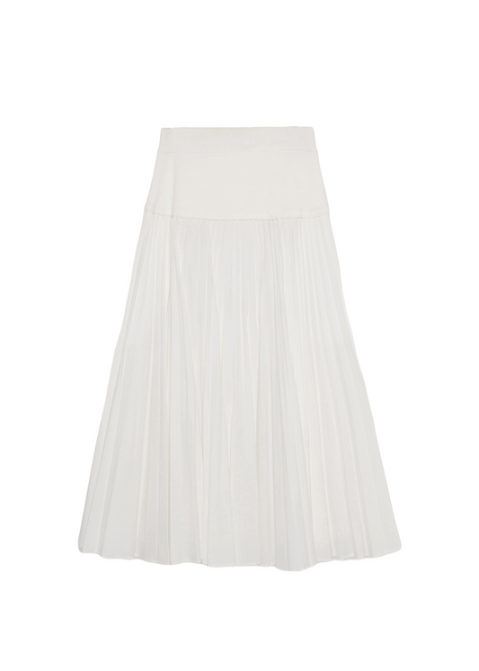 Stella Pleated Midi Skirt