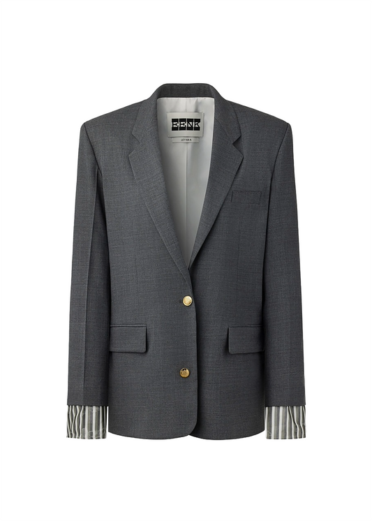 Single-Breasted Blazer