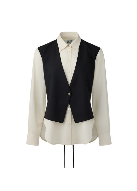 Vest Layered Shirt