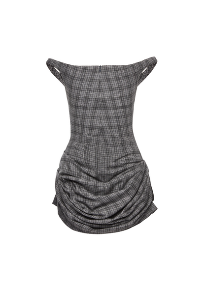 Off-shoulder Bustier Dress