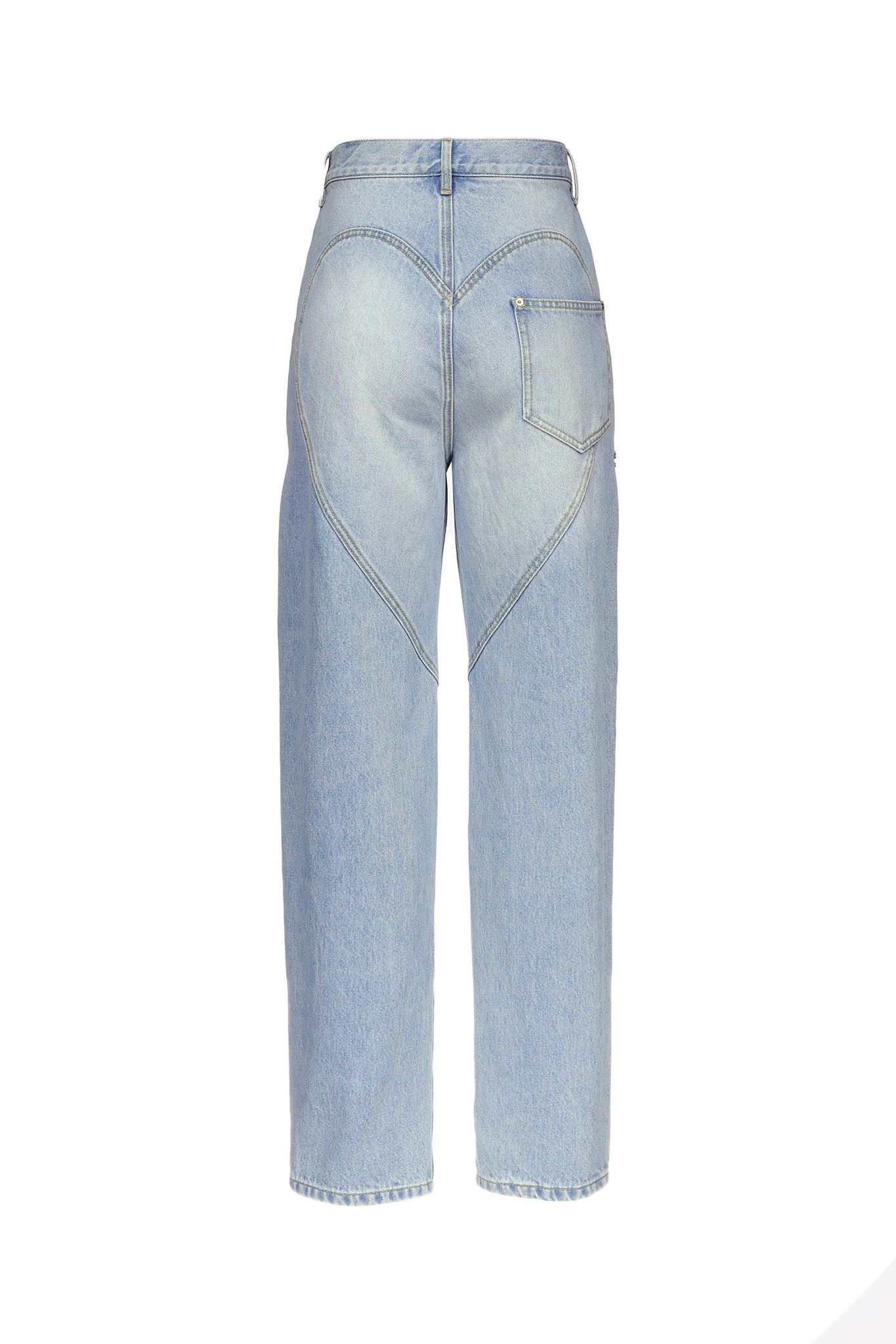 New Crystal Slit Jean
