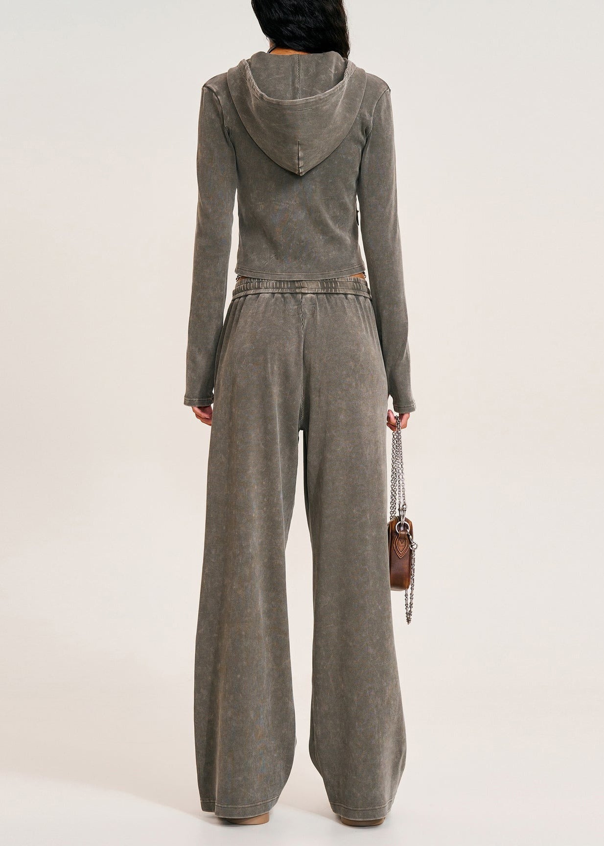 Vintage-savage Slim Sports Zip Hoodie