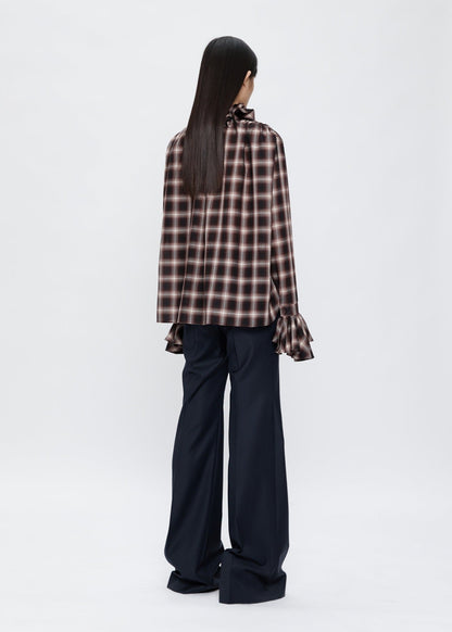 Frill Neck Blouse