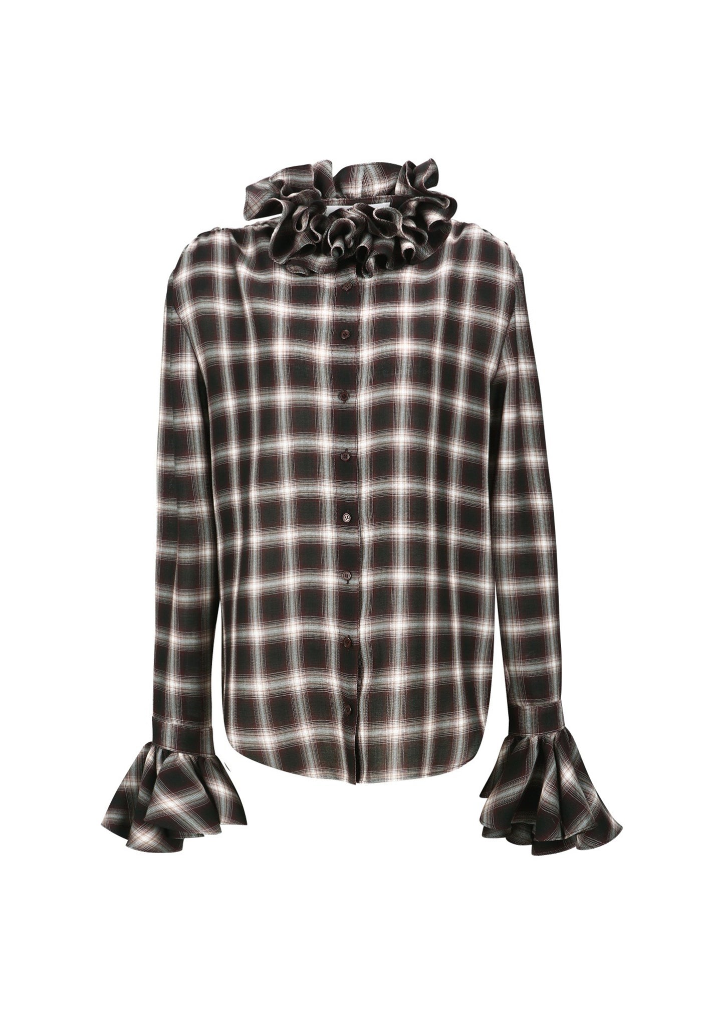 Frill Neck Blouse