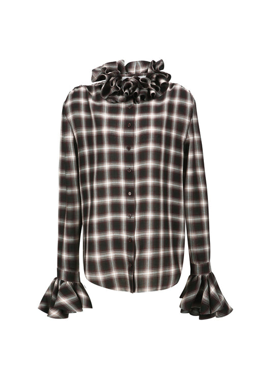 Frill Neck Blouse