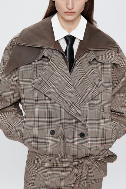 Belted Trench Jacket