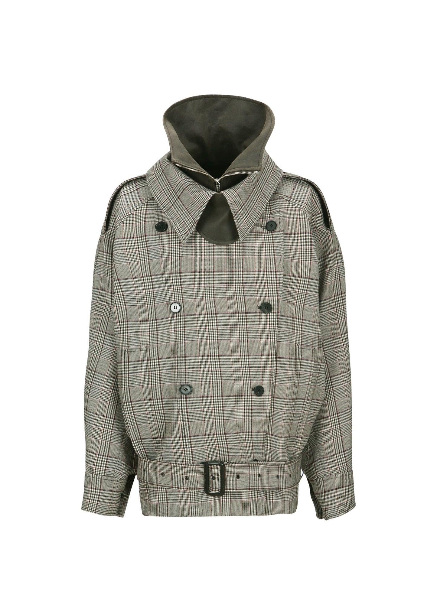 Belted Trench Jacket
