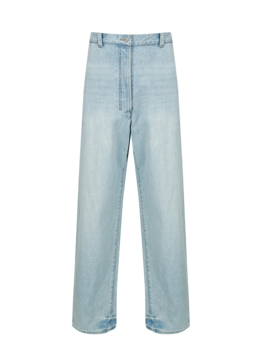 Straight-leg Denim Pants