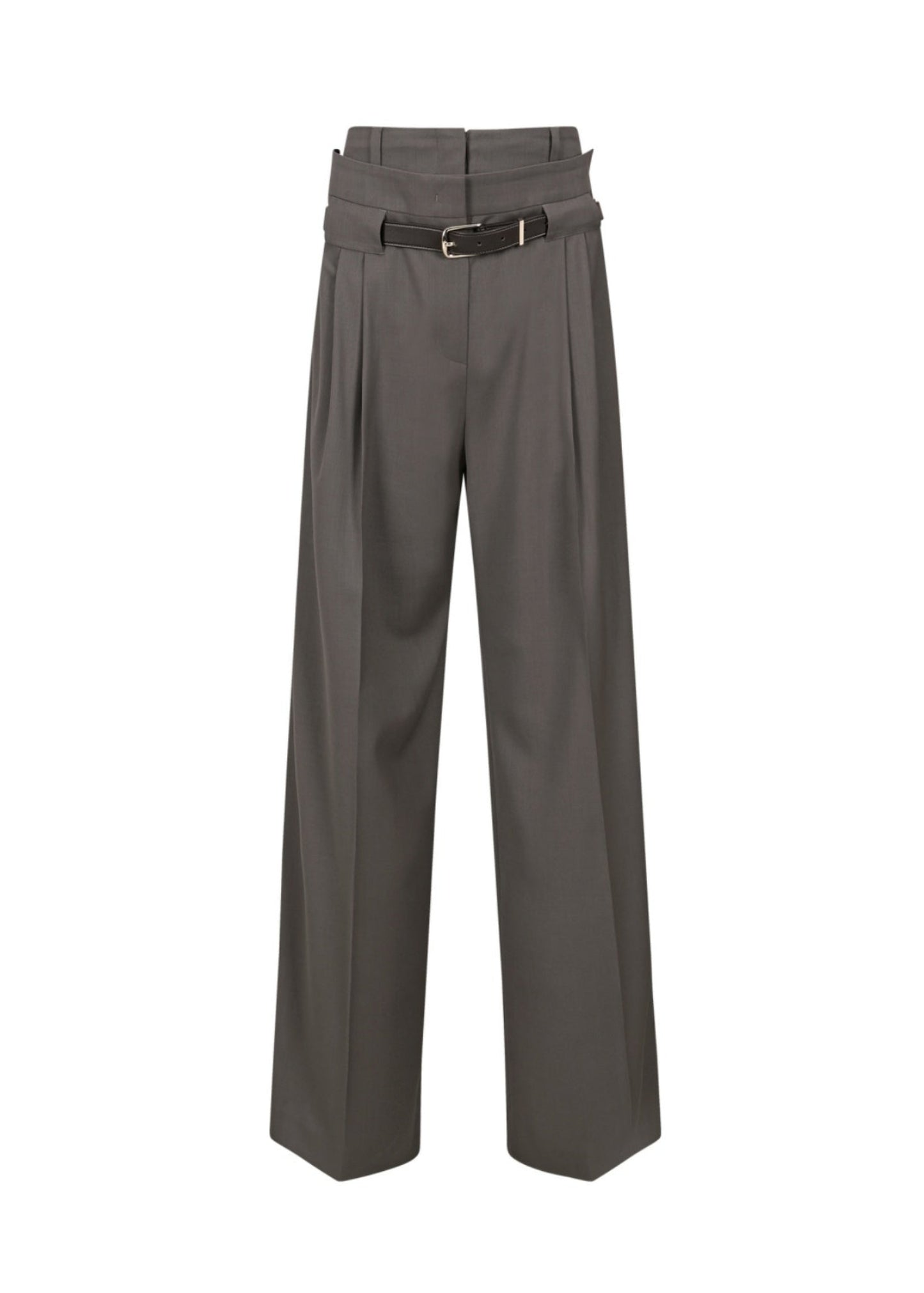 Loose-fit Belted Pants