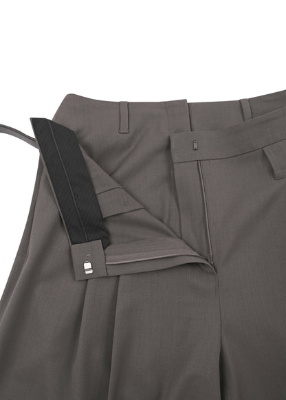 Loose-fit Belted Pants