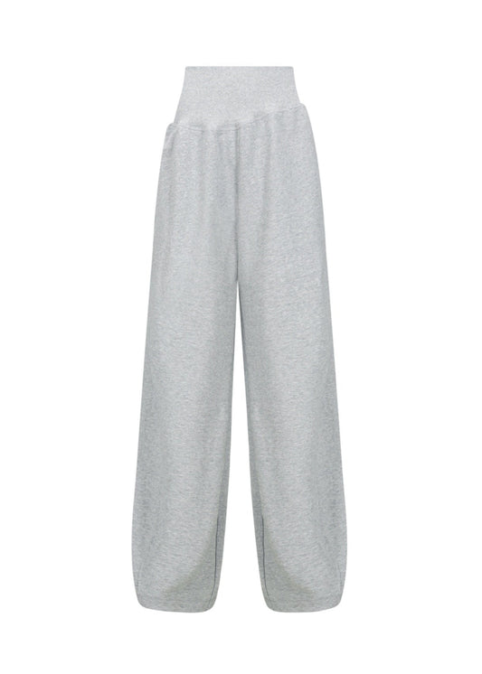 Asymmetrical-waist Pants