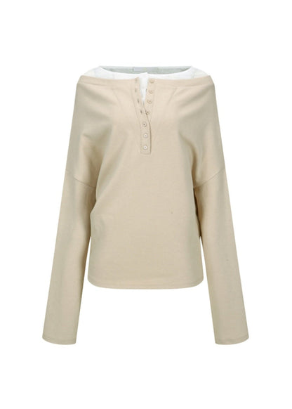 Layered Collar Shirt