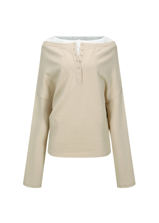 Layered Collar Shirt