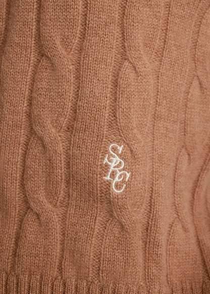 SRC Cableknit Cashmere Cardigan