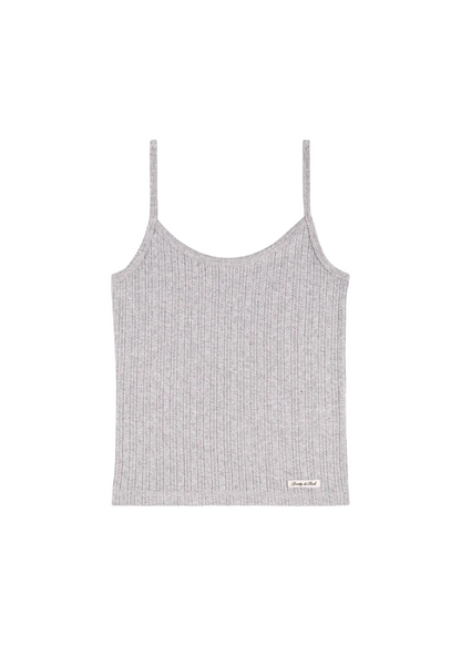 Signature Logo Pointelle Tank