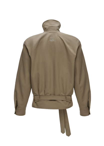 Belted Raglan Jacket