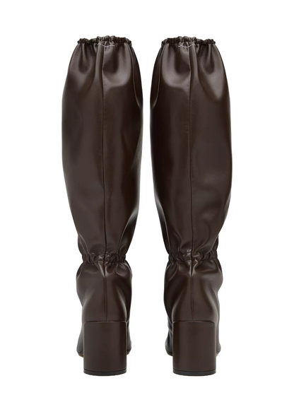 Elasticated Anatomic Knee-high Boots