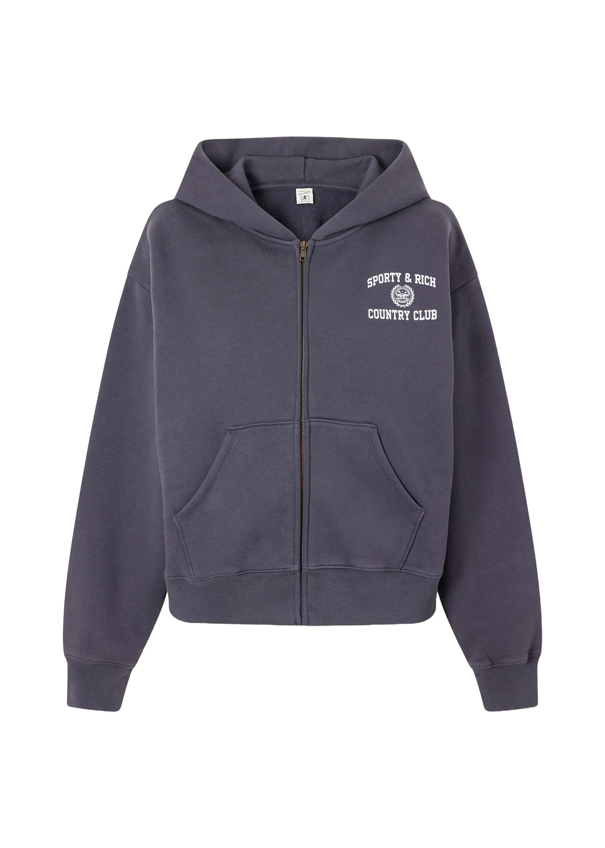 Varsity Crest Zip Hoodie