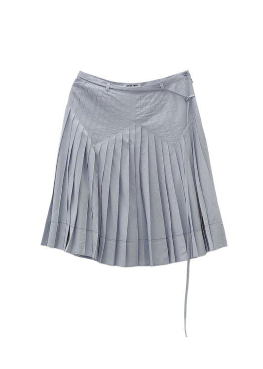 Pleated Midi Skirt