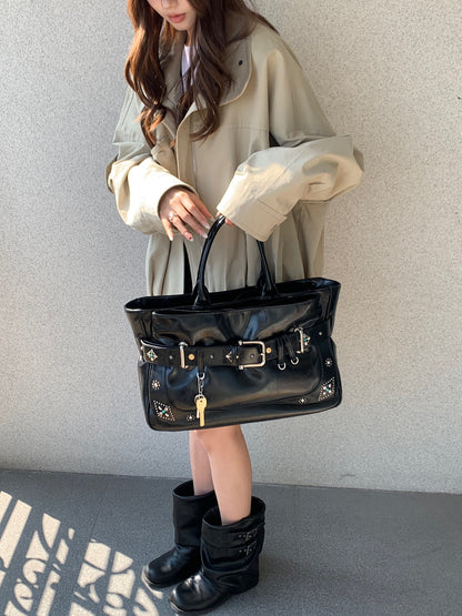 Gemstone Tote Brocle Bag