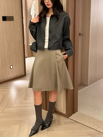Pinched Shirt Jacket