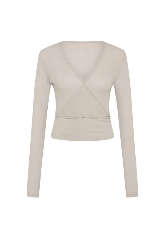 Baby Wool Wrap Top