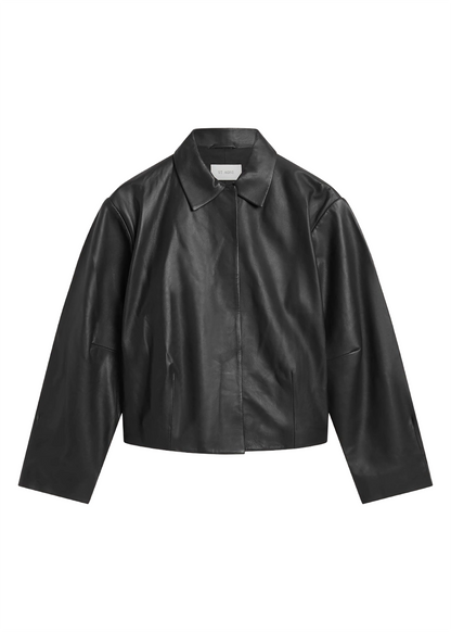 Cocoon Leather Jacket