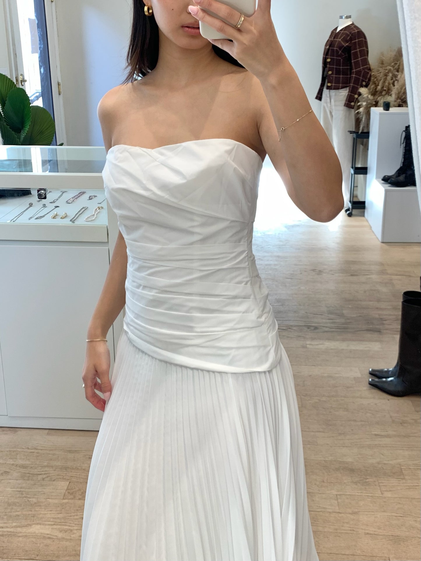 Arie Strapless Dress