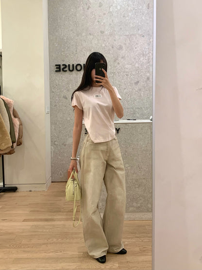 Fitted Numeric Cotton T-shirt