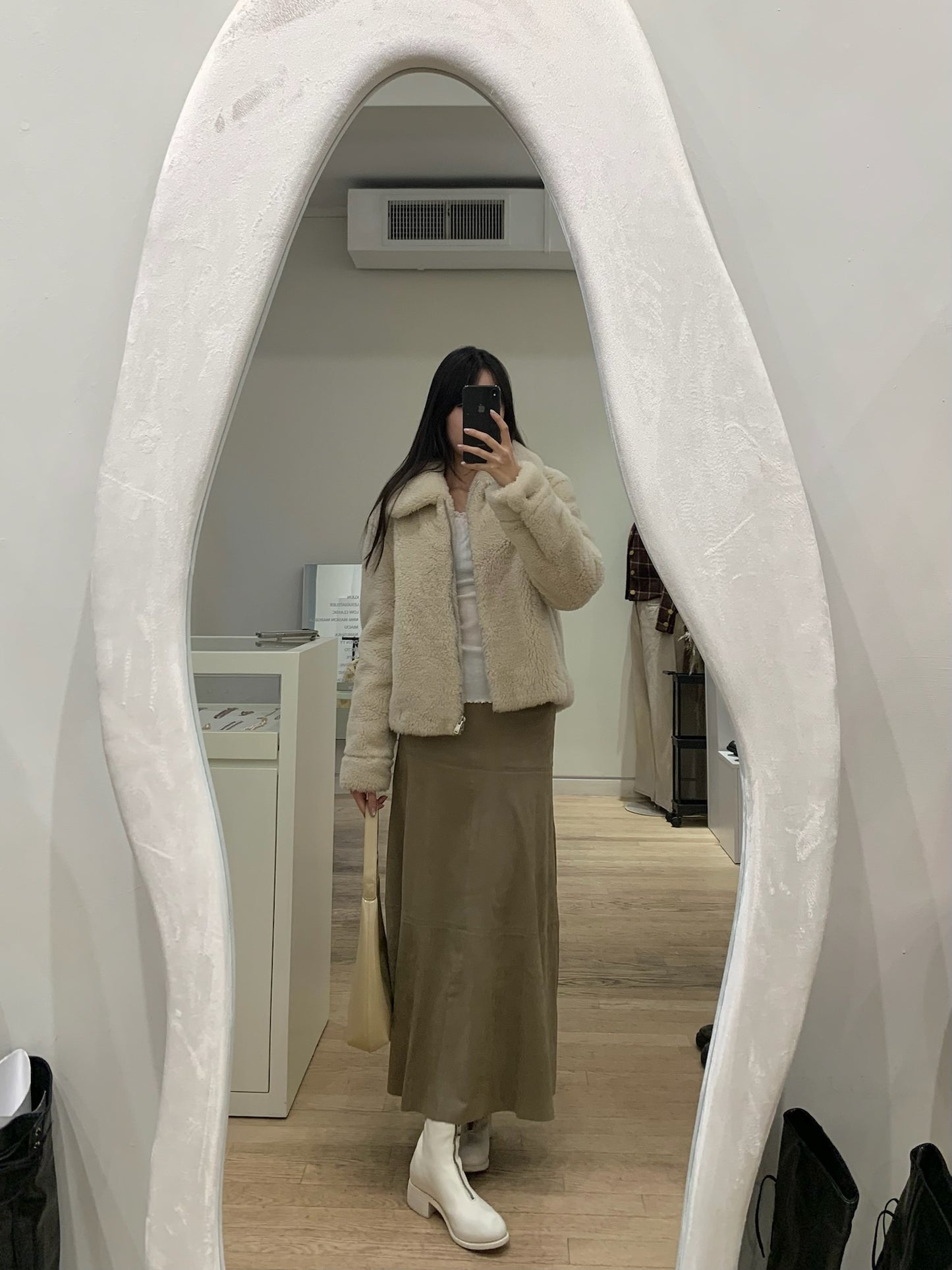 Wool Shearling Teddy Jacket