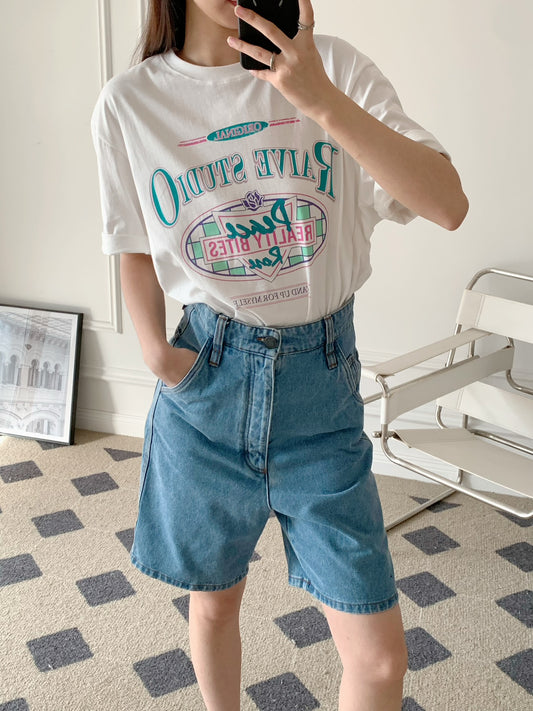 Checker Board Graphic T-shirt