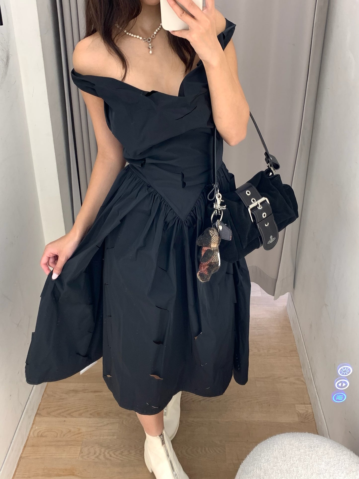 Sunday Dress With Cut-out Details