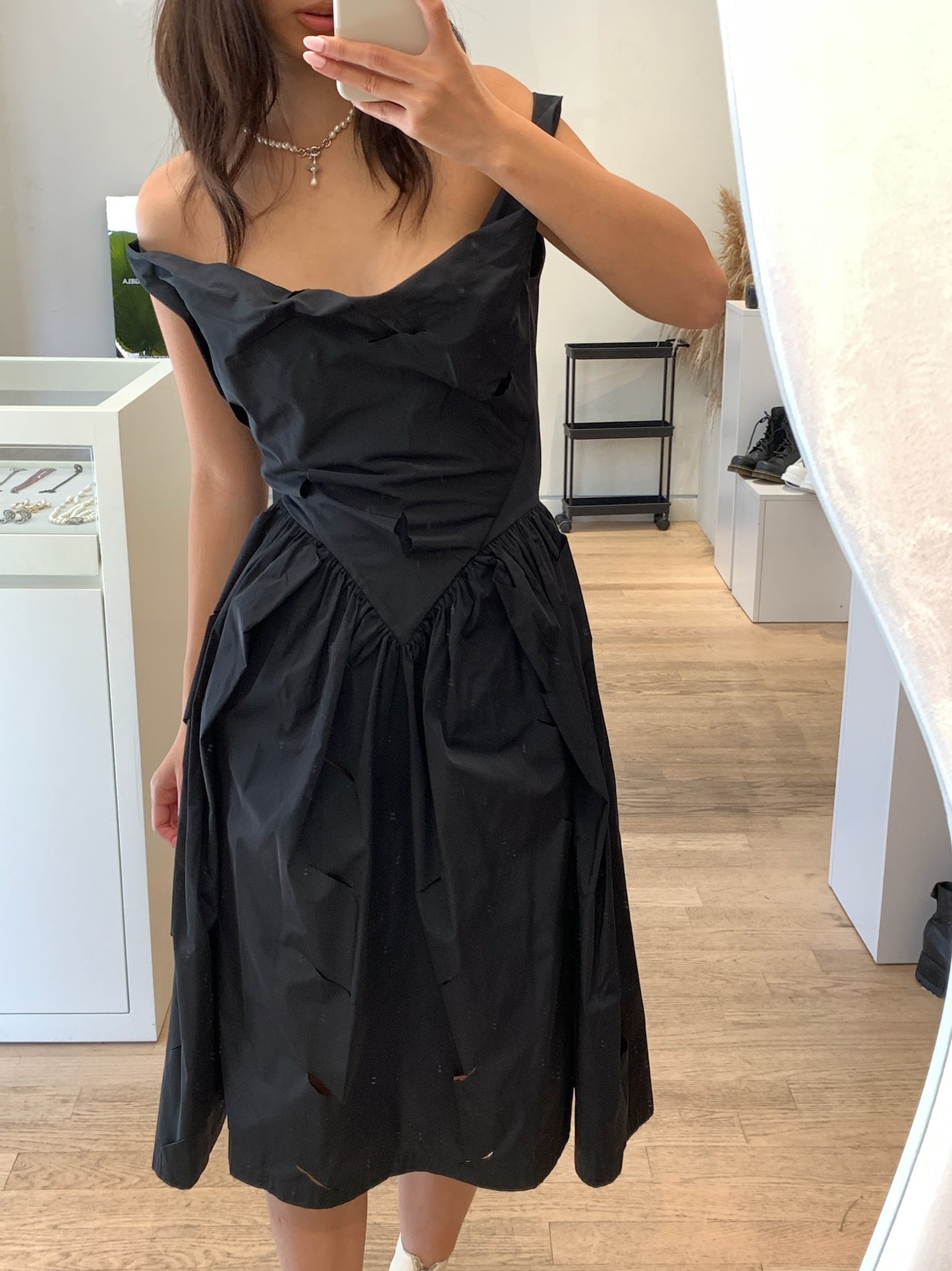 Sunday Dress With Cut-out Details