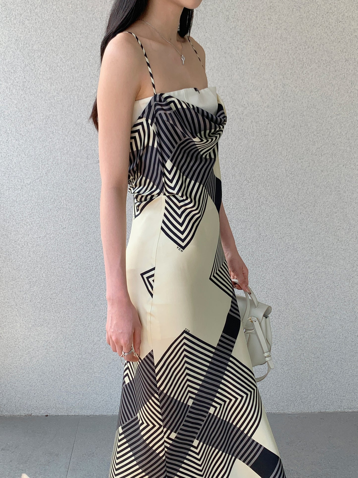 Sleeveless Silk Dress