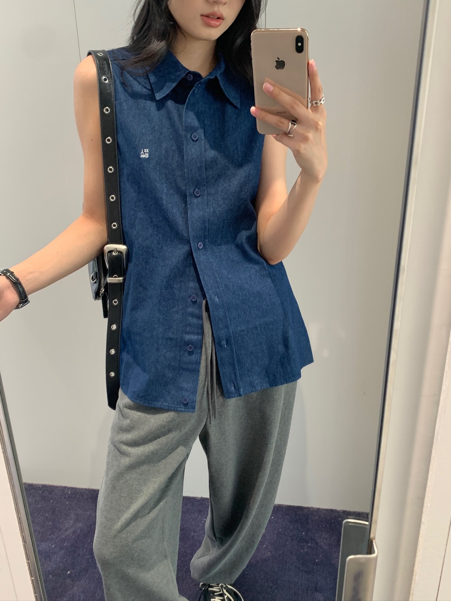 Side Hook Wrap Shirt