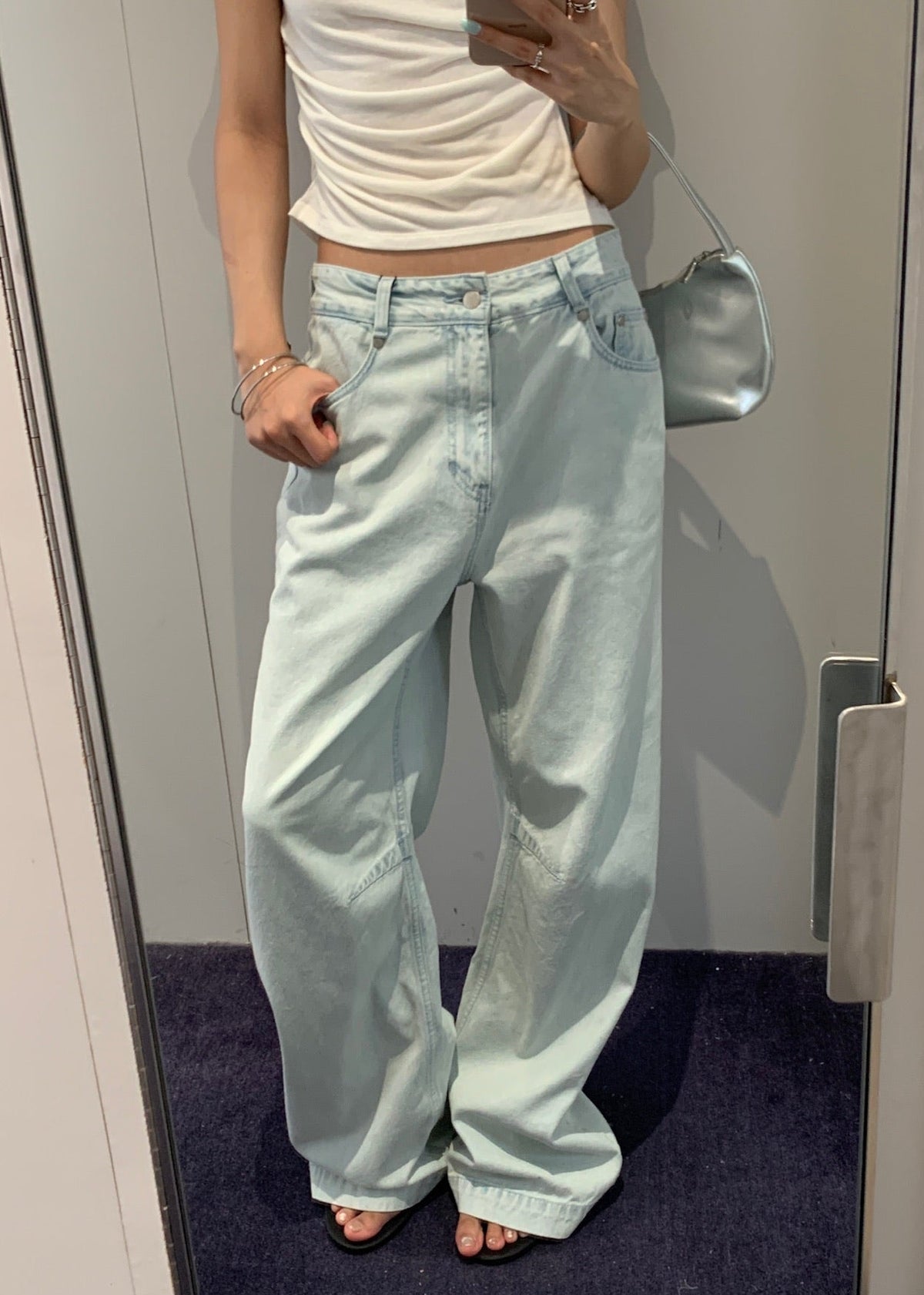 Curved Leg Jeans