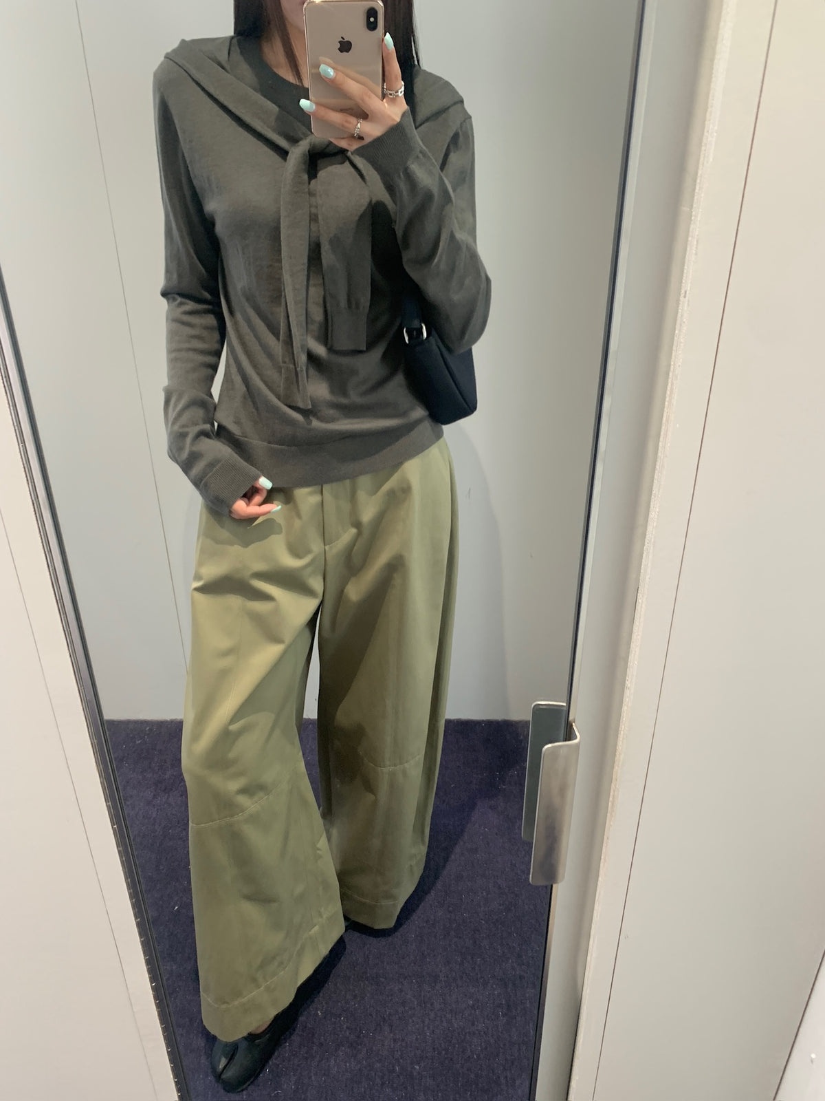 Wrapped Knit Top