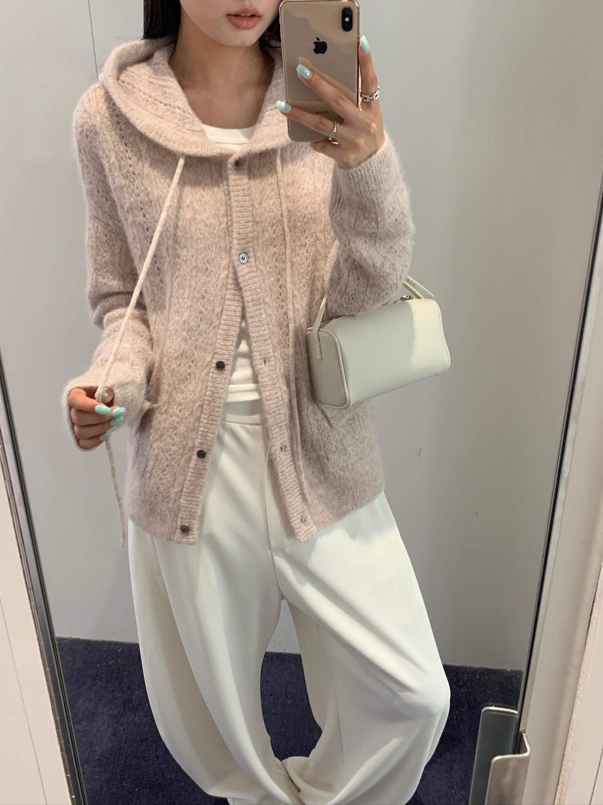 Oversized Hooded Cardigan