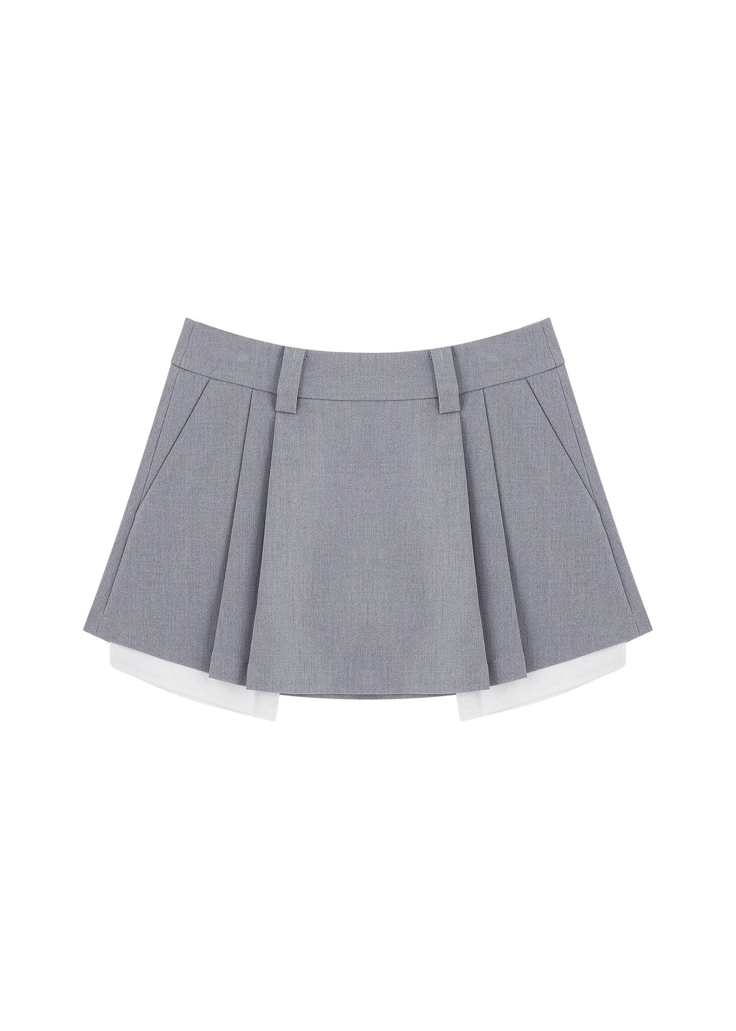 Pleated Mini Skort
