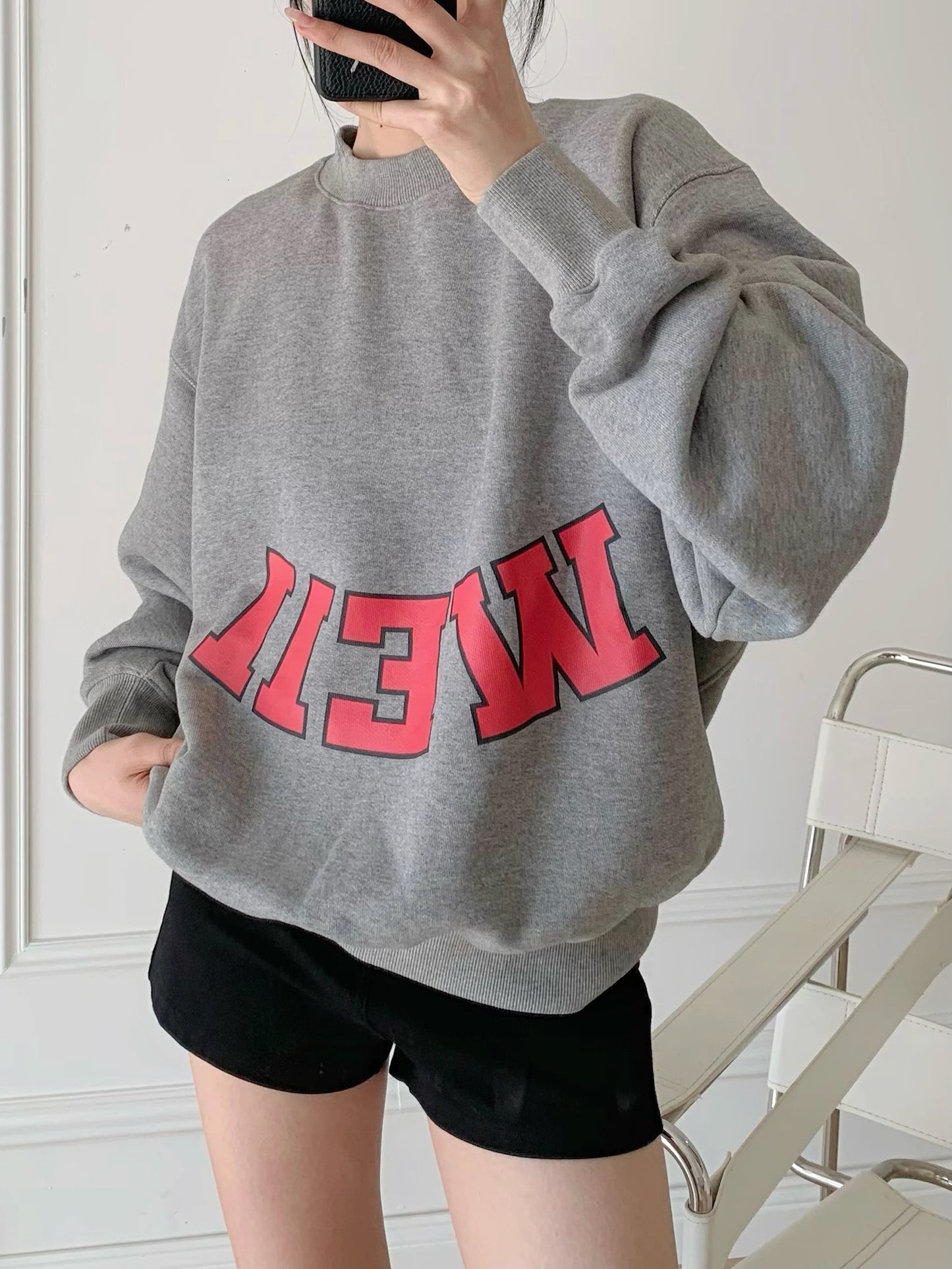 Half Logo Sweatshirt