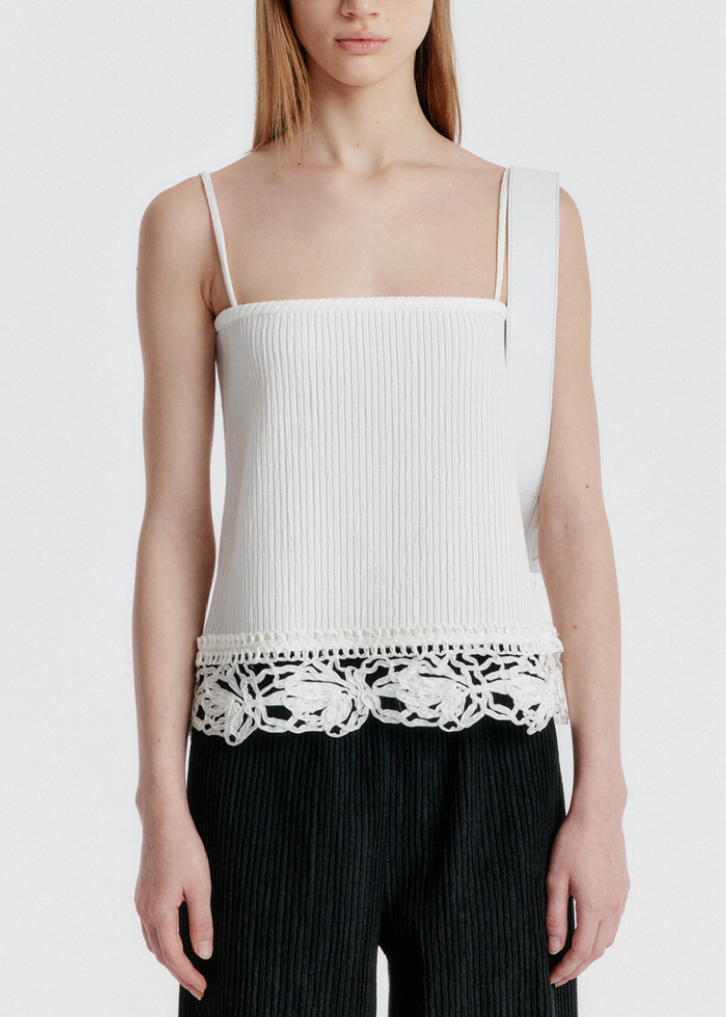 YESICA Embroidery Lace Top