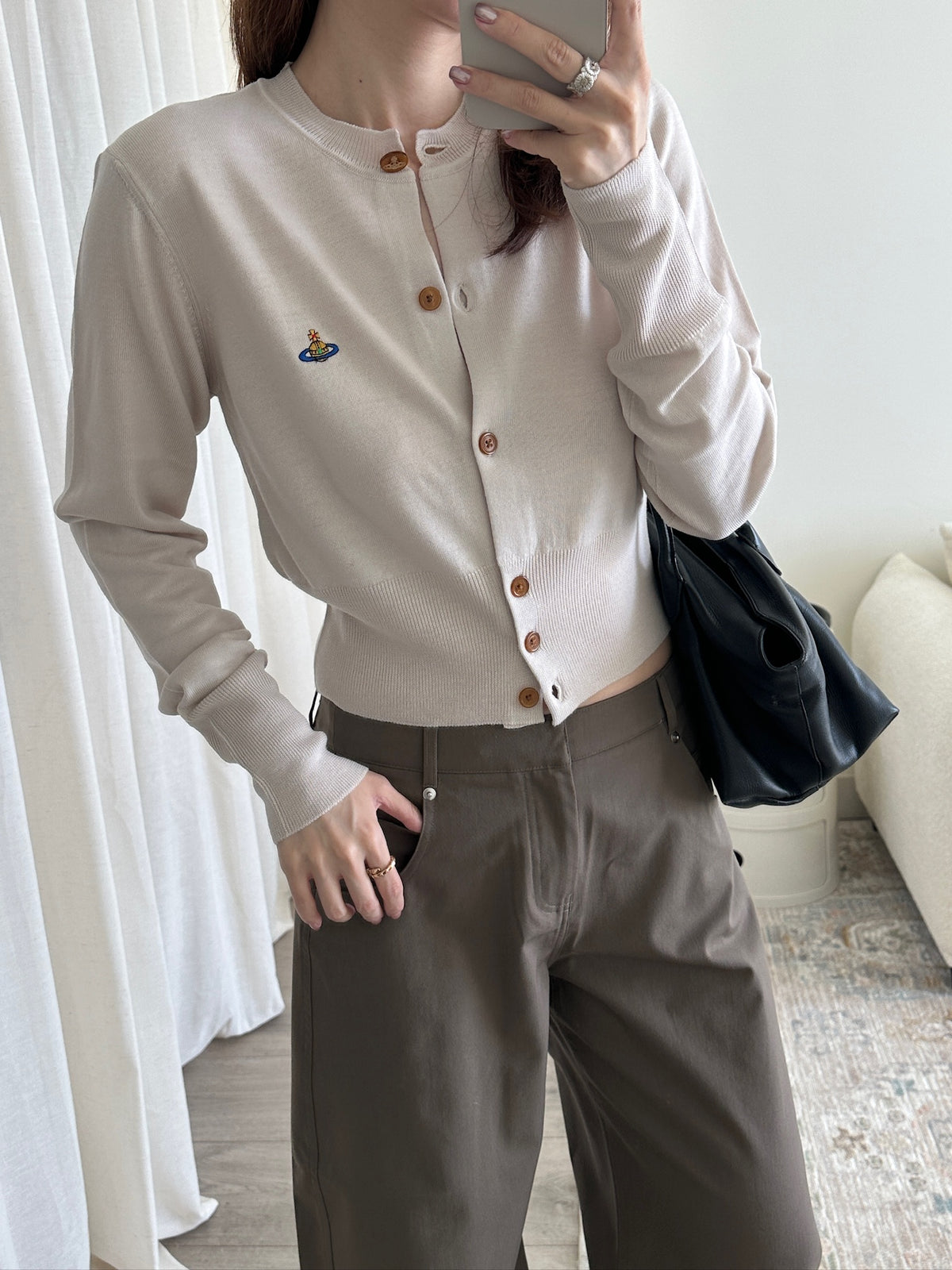 Bea Cropped Cardigan