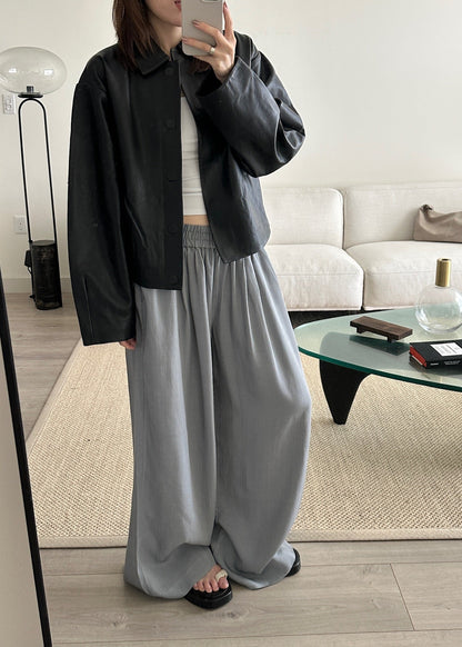 Cocoon Leather Jacket